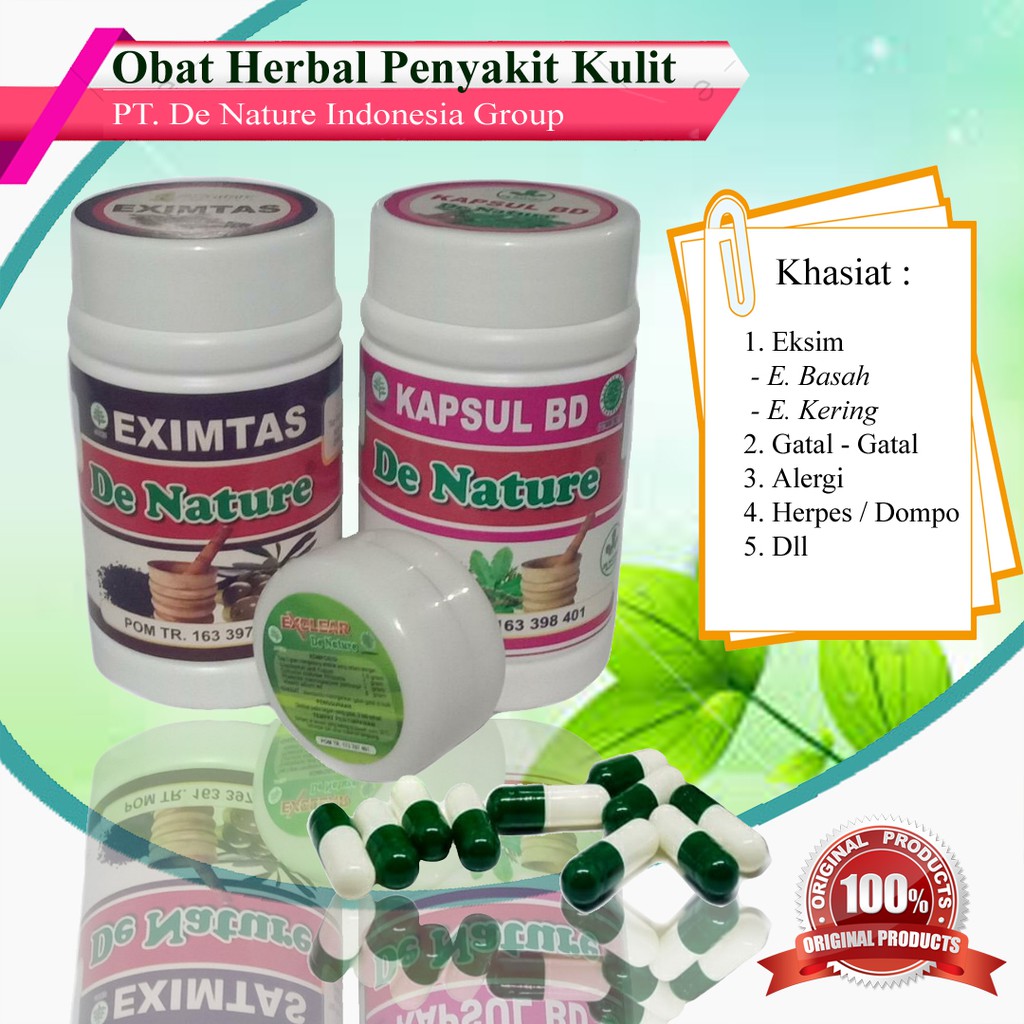 Aman Di Minum Dan Herbal Obat Gatal Gatal,Eksim,Kadas,Kudis Terlaris