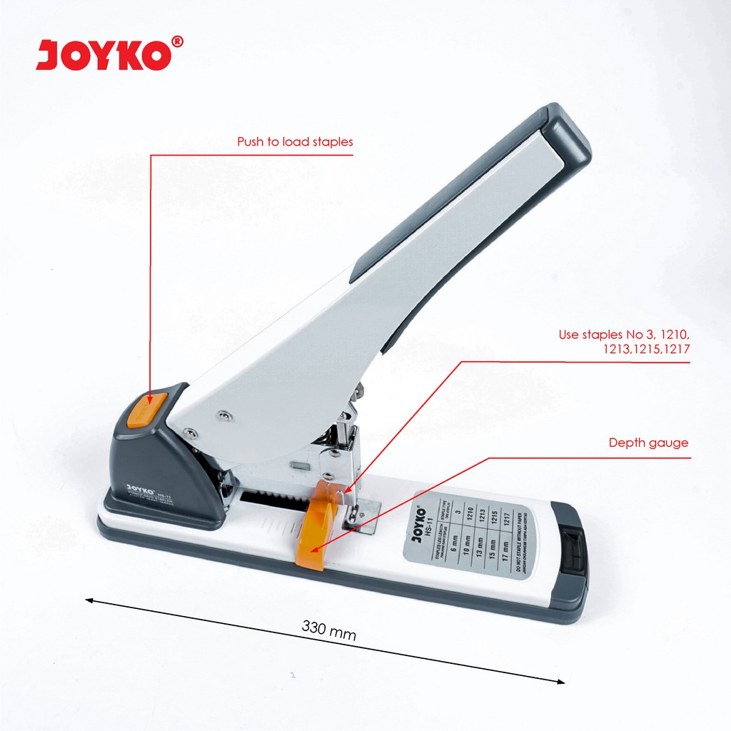 

Joyko Heavy Duty Stapler Staples besar / Stepler Heavy Duty Joyko HS-11 Power Save