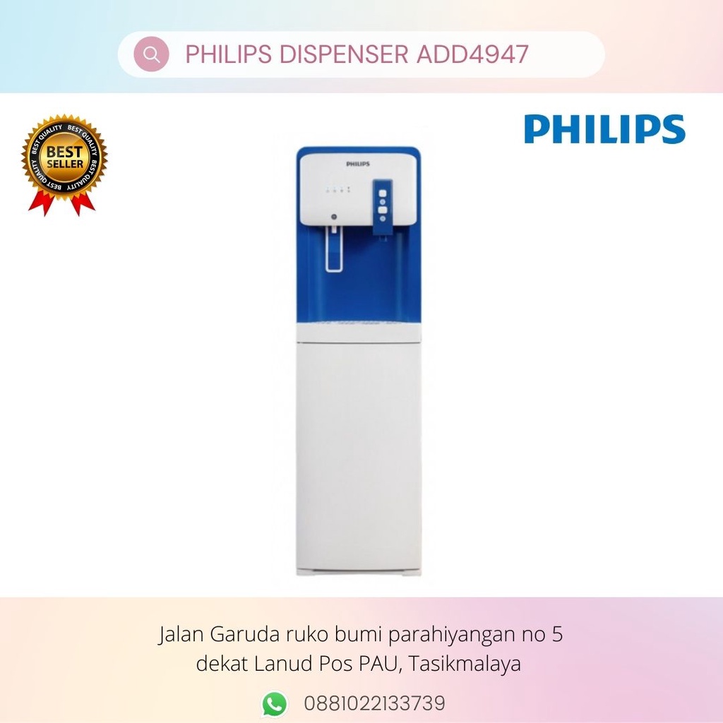 Philips Dispenser Galon Bawah ADD4947 DISPENSER