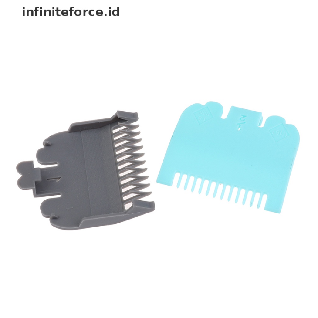 (Infiniteforce.Id) 2pcs / Set Sisir Panduan Potong Rambut Untuk Perlengkapan Salon