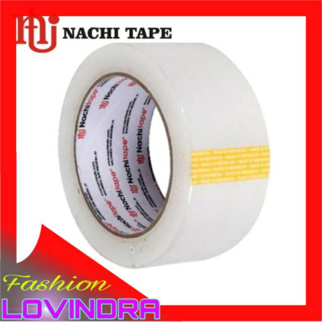 

Lakban NACHI BENING 2 inch x 100 yard Isolasi tape Nachi 24mm