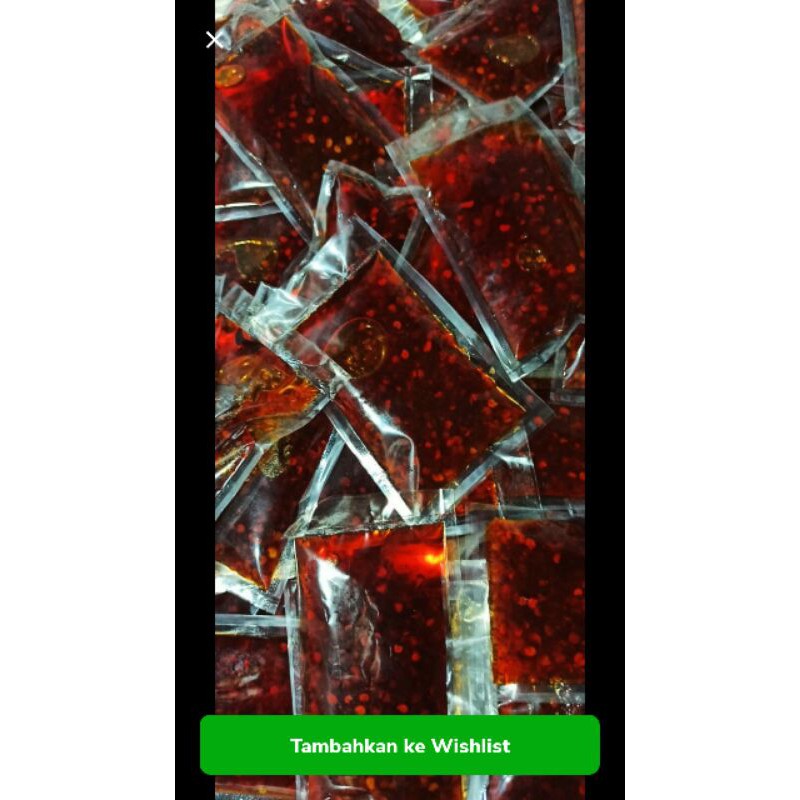 

Sambal Sachet Pedas || 5 pc || sambal baso aci