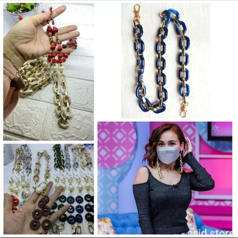 kalung ayu ting ting masker kalung rante