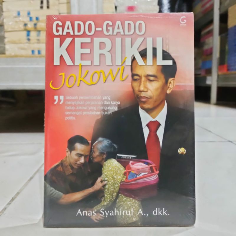 OBRAL BUKU INSPIRASI / INSPIRATIF / INSPIRASIONAL / KITA MESTI TELANJANG / DI BALIK JARI - JARI / ORIGINAL #5C-Krikil jokowi