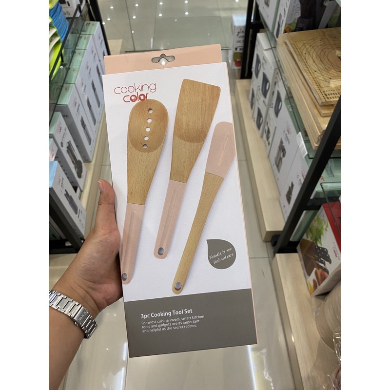 INFORMA SUTIL SET OF 3 (1 SET PERALATAN MASAK SUTIL SET INFORMA) SILICONE UTENSIL