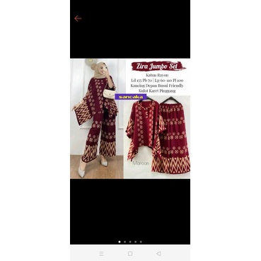 ZIRA JUMBO SET BY SANCAKA