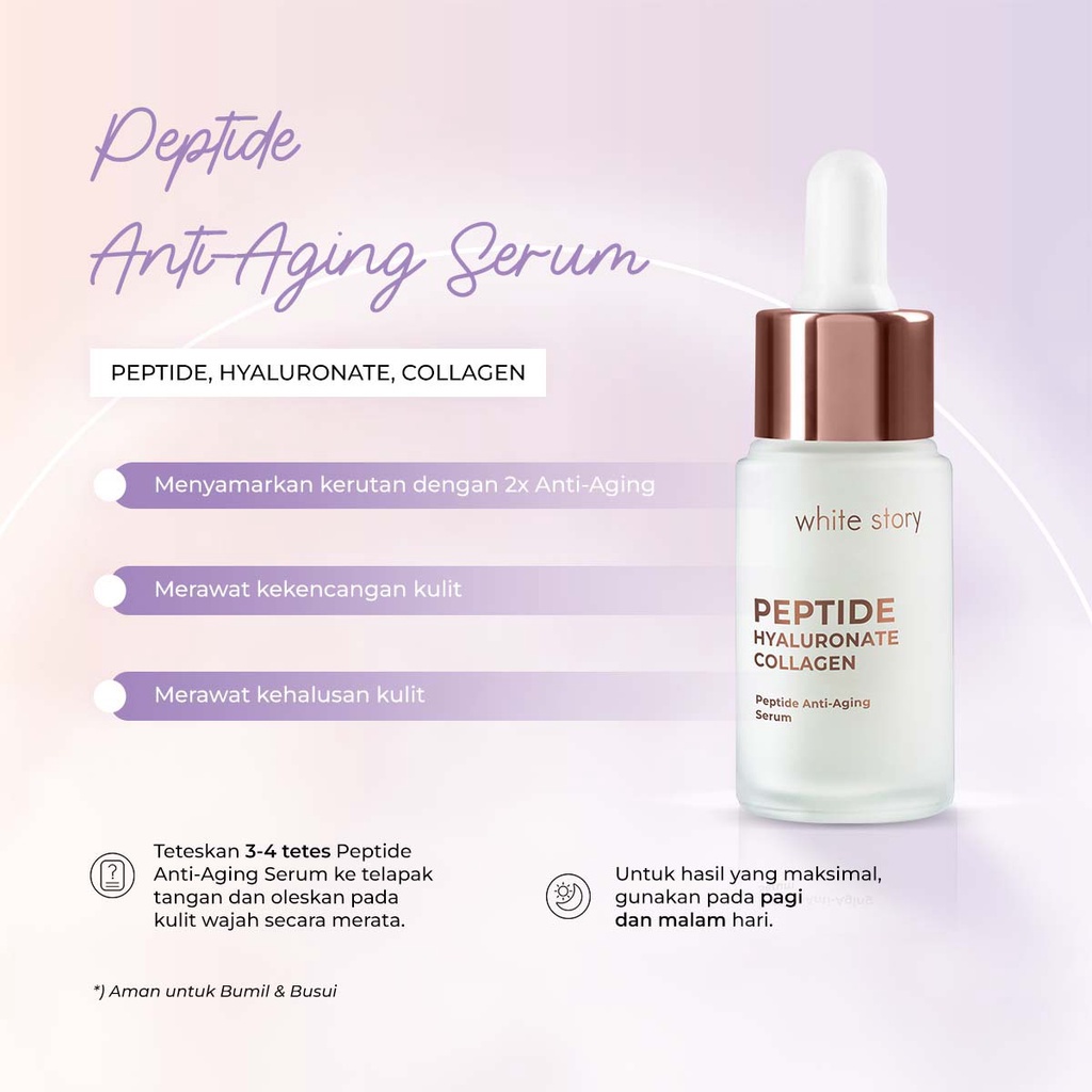 WHITE STORY PEPTIDE ANTI AGING SERUM(20ML)