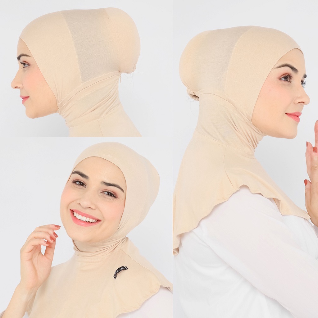 Ciput Ninja Cepol | Inner Hijab Premium Spandek Rayon | Dalaman Jilbab Antem