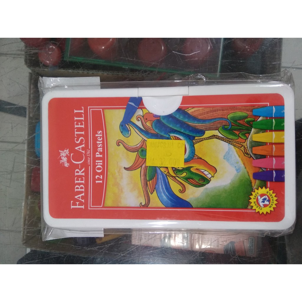 

FABER CASTELL OIL PASTEL 12 colour