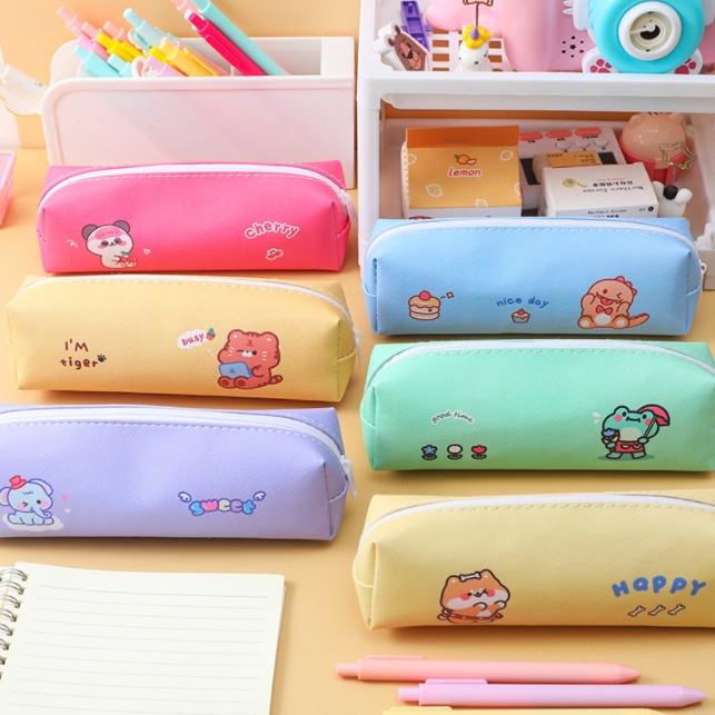 

Dompet pensil kanvas animal cartoon