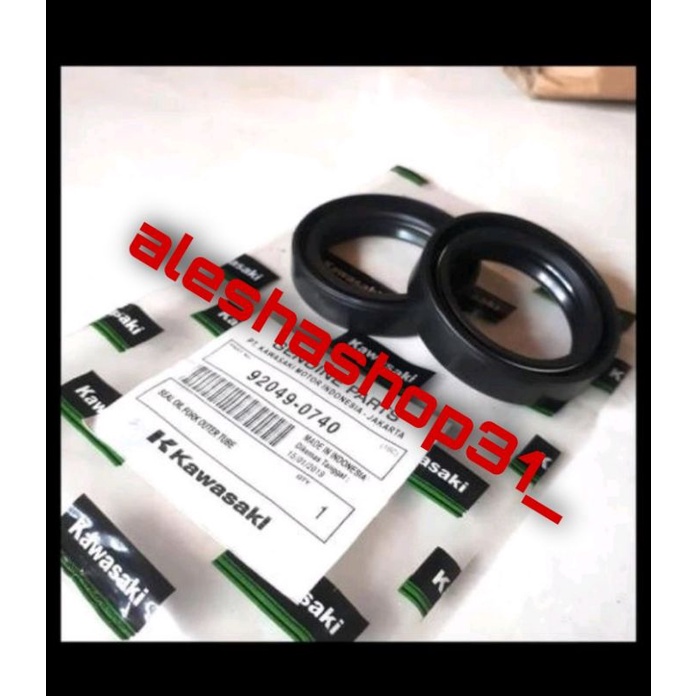 Seal Sil Shock Motor Kawasaki Ninja 250 92049 0740