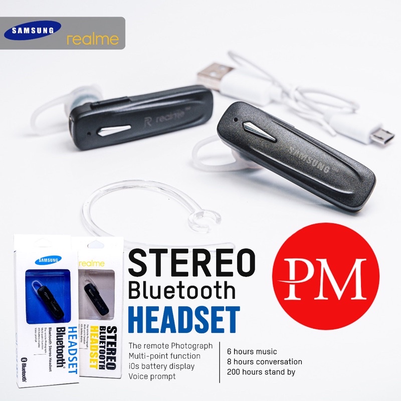HEADSET  HF BLUETOOTH  REALME SUPER BASS
