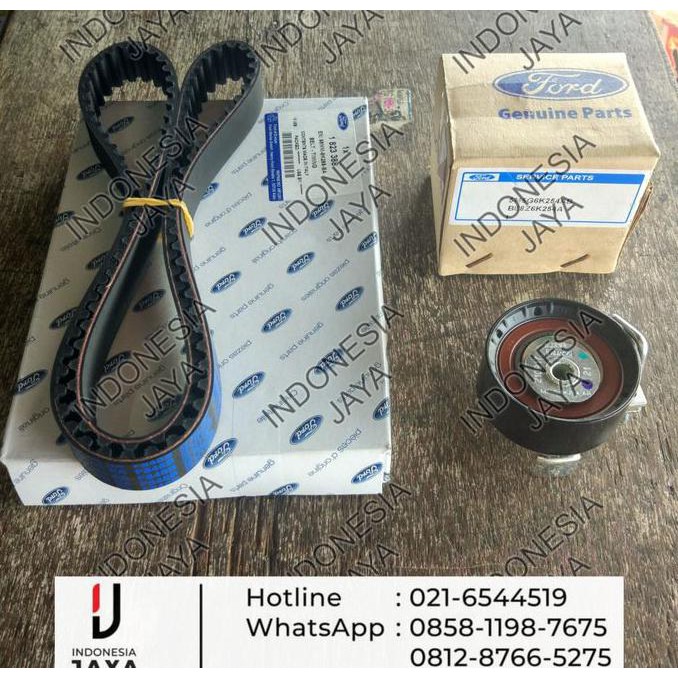 Jual Timing Belt + Tensioner Set Ford Fiesta / Ecosport / Focus