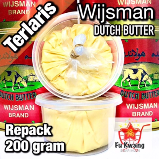 

Mentega Wijsman Wyjsman Wisman Wysman Butter 200 gram