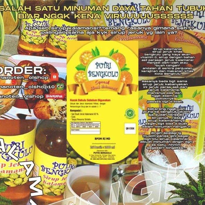 

sirup jeruk kalamansi