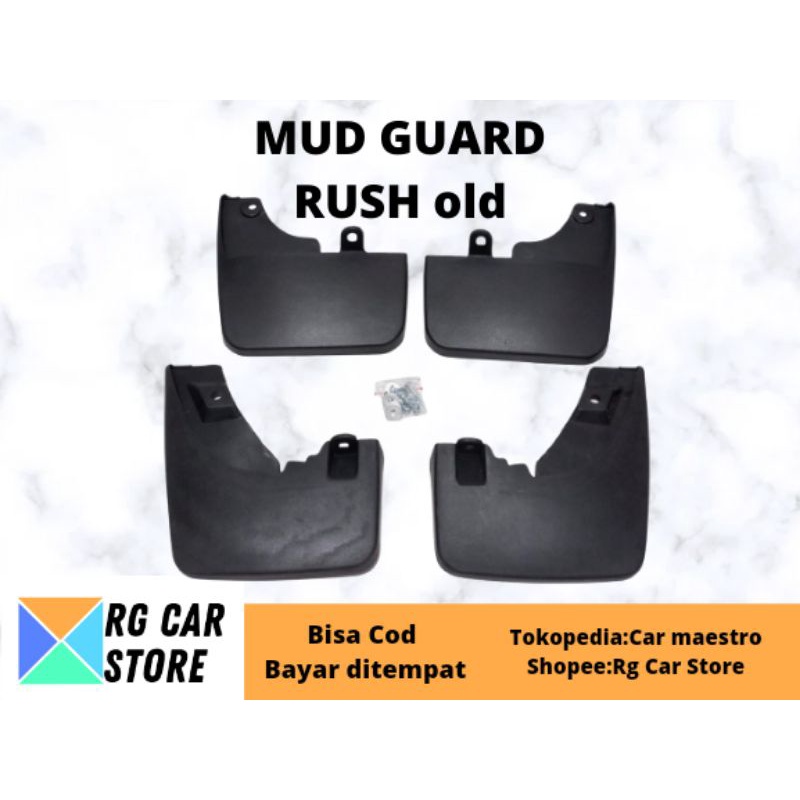 MUD GUARD RUSH/TERIOS 2006-2016/KARPET LUMPUR RUSH LAMA