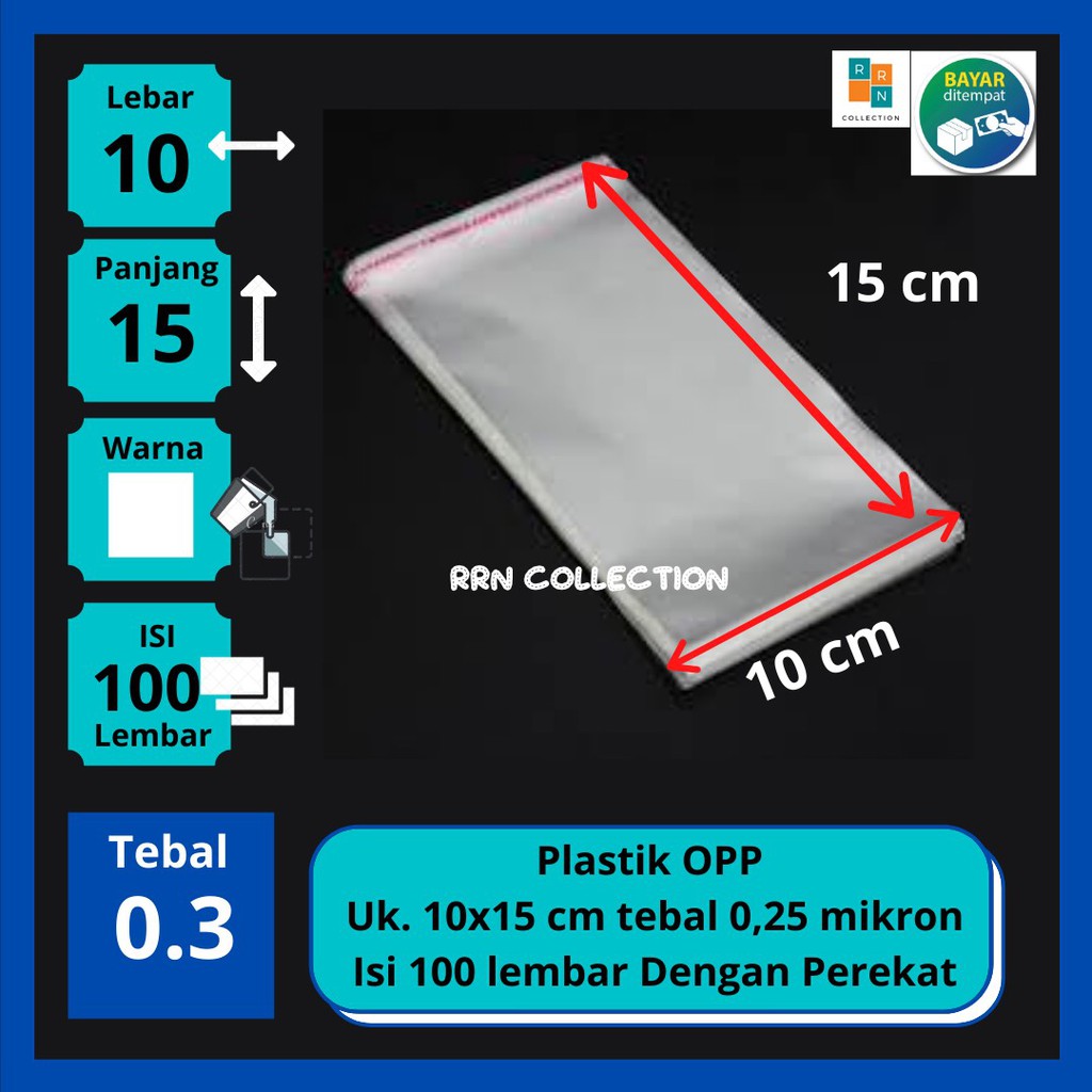 plastik opp 10x15cm/plastik opp bening/plastik opp lem/plastikopproti/plastik opp souvenir/opp tebal