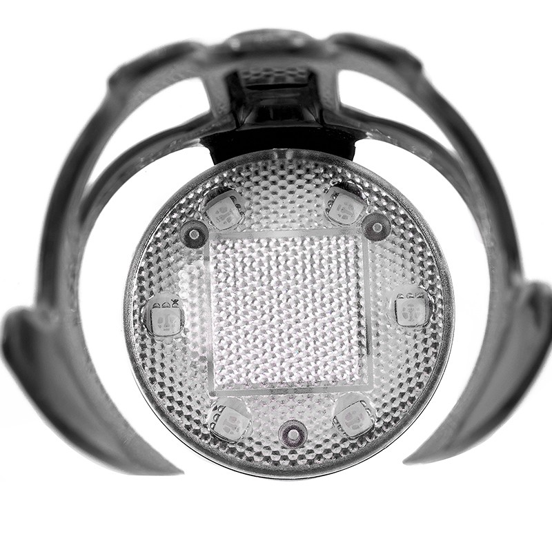 Holder Botol Minum Sepeda MTB dengan lampu LED - J-112 - Black