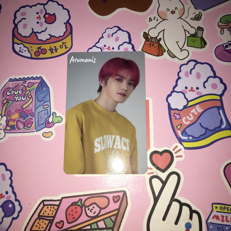 [READY STOCK] PC PHOTOCARD TAEYONG SLOWACID B VER