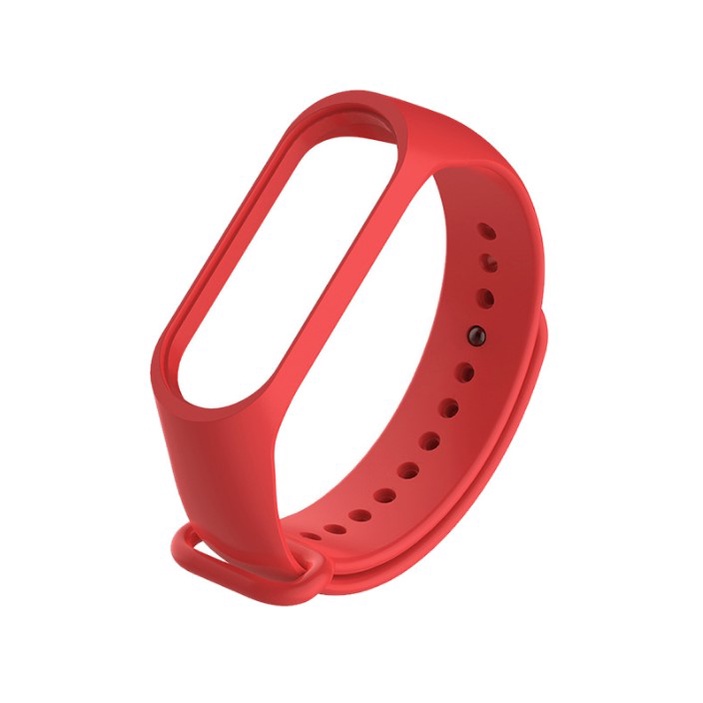 PREMIUM Strap Mi Band 3 4 Silicone Jam Gelang Xiaomi MiBAND watch Silikon Classic Tali jamtangan smart watch siaomi Warna Hitam biru merah hijau putih