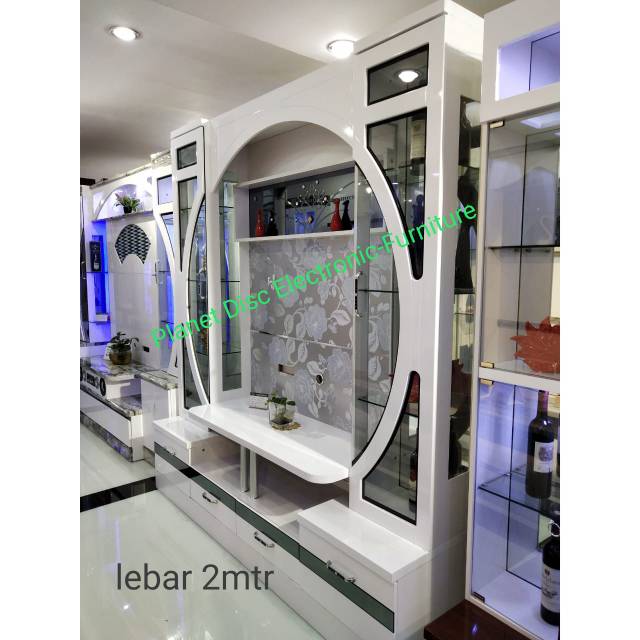 Bufet TV Hias Import Jumbo  Lemari TV