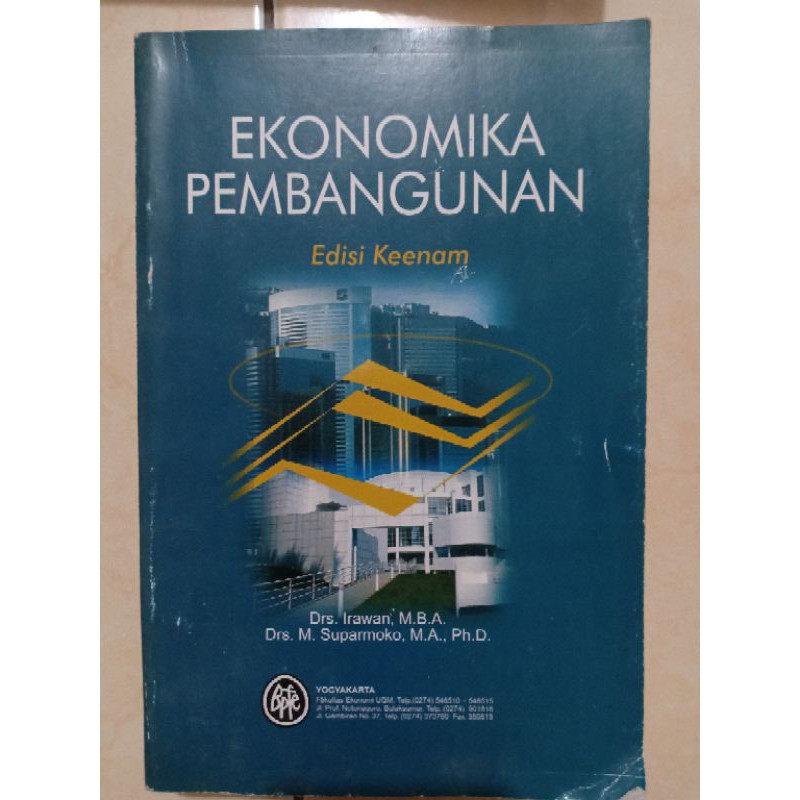 Jual Buku Pelajaran Buku Kuliah Buku Ekonomika Pembangunan Indonesia