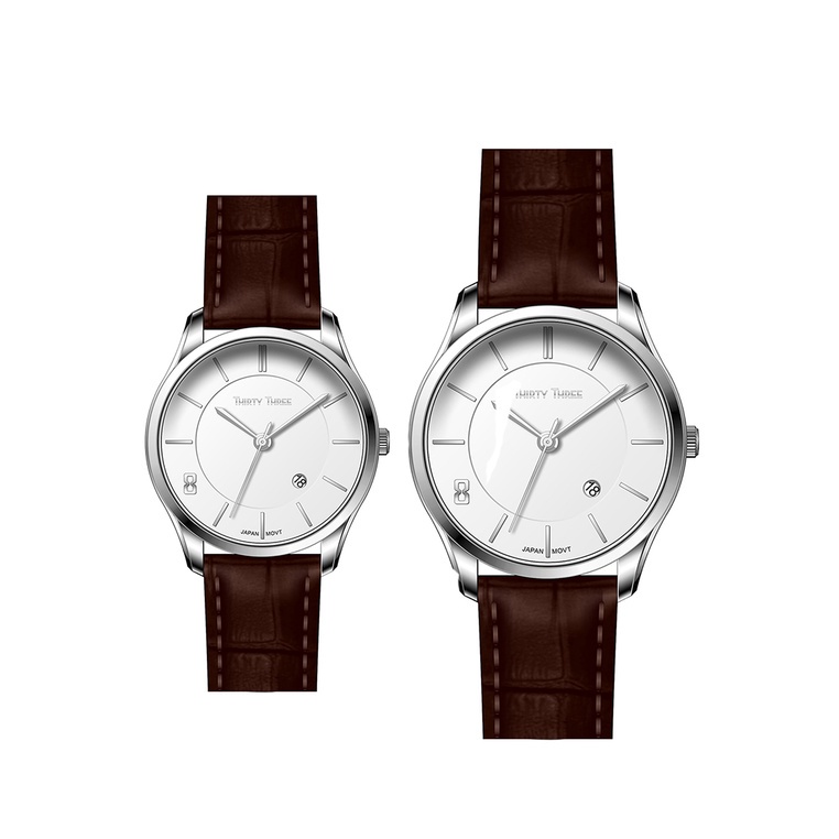 Jam Tangan Couple Thirty Three Kyoto TH2006ML-S01-L05