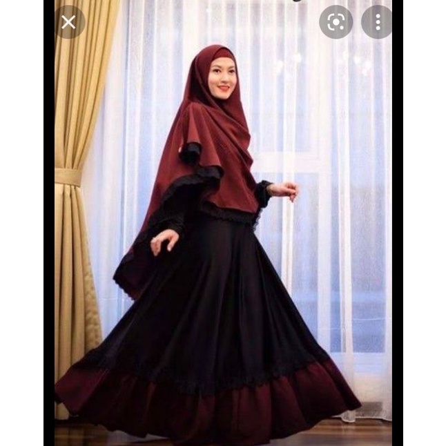 Preloved set gamis Lyra Virna Syar'i