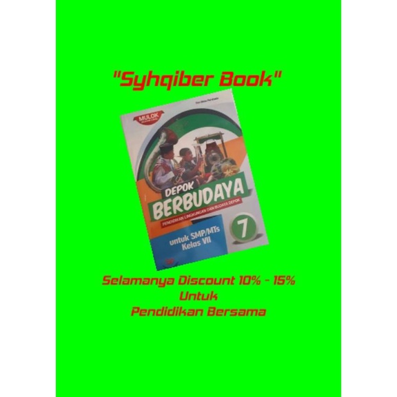 

Buku Depok Berbudaya kls 7