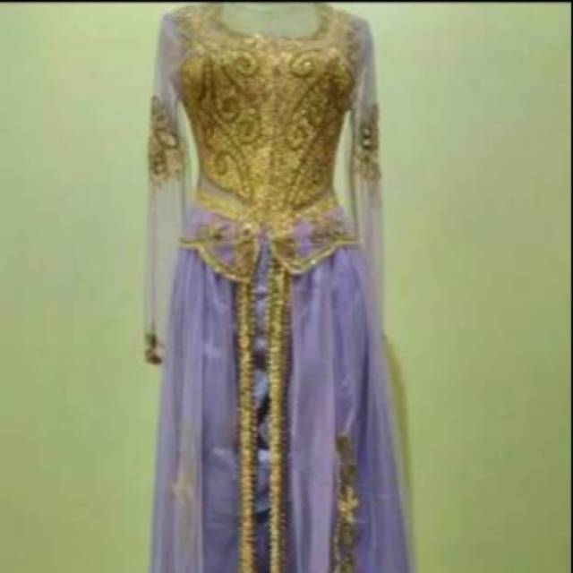 Baju kebaya pengantin barbie