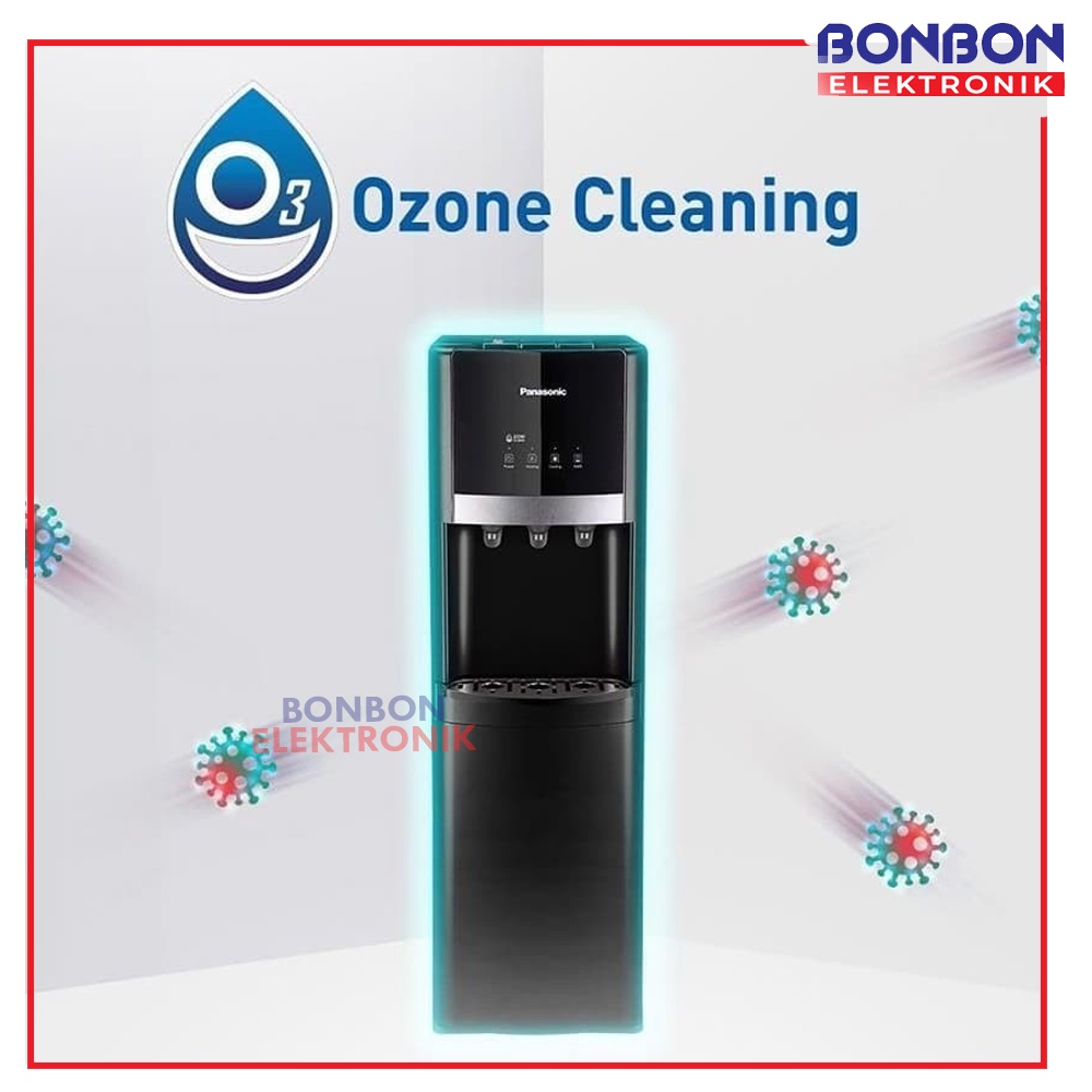 [GOSEND/GRAB] Panasonic Dispenser Galon Bawah NY-WDB83MA-K/W + Ozone Cleaning Tech