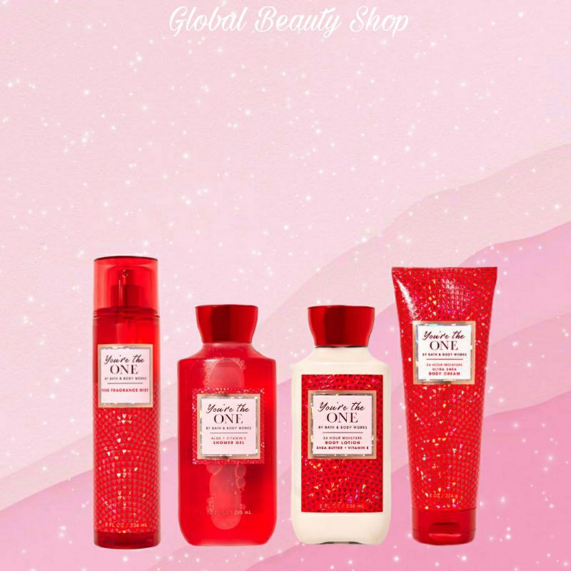 You're The One BBW ( Fragrance Mist - Body Lotion - Shower Gel - Body Cream ) - Perawatan Tubuh Wanita