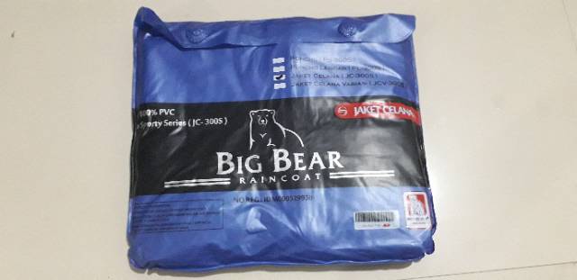 Jas Hujan Jaket Celana Big Bear