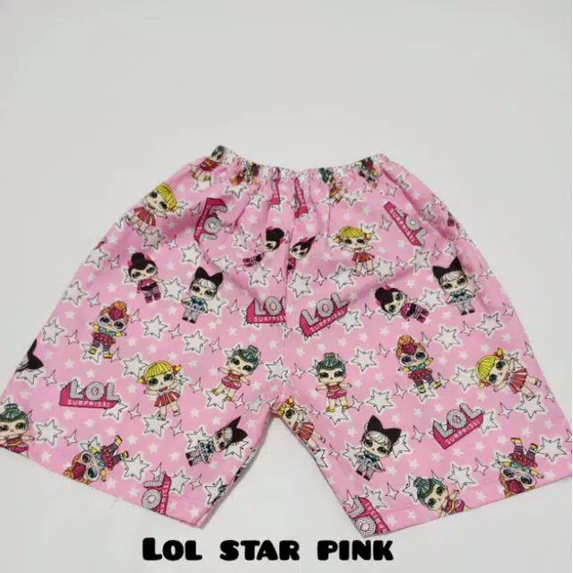 CELANA PENDEK / HOTPANTS  ANAK LAKI/PEREMPUAN (BISA PILIH MOTIF)