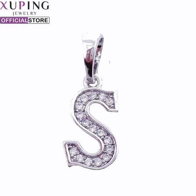XUPING LIONTIN SILVER HURUF S 0142180040