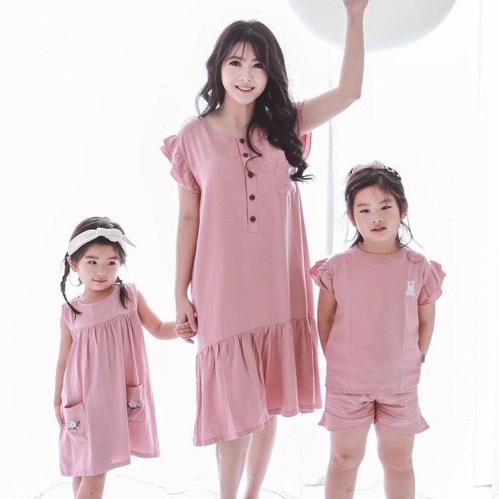 11.11 Sale AMBYAR Mooi Dress Anak 1-3 Tahun Perempuan Lily Dress CBKS