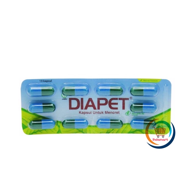 Diapet 1 Strip Isi 10 Tablet