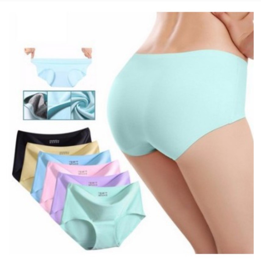 PA UNDIES CELANA DALAM WANITA PREMIUM QUALITY Bahan Sutra Seamless Tanpa Jahitan Anti Nyeplak CD001