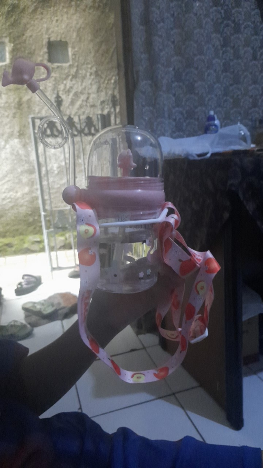 Botol Minum Whale Cup Straw | Lumba Lumba Air Mancur | Botol Unik