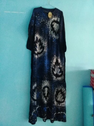 Gamis Rayon Malaman // Gamis Kaos Tiedye Sofia Delia Pelangi | Graha Naya Batik | Gamis Busui