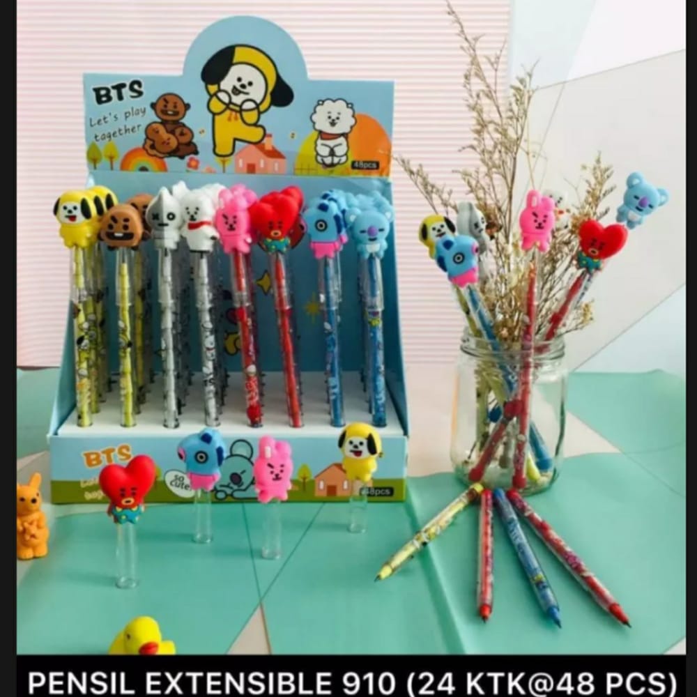 

PENSIL BENSIA / PENSIL SUSUN KARAKTER KARTUN. MURAH
