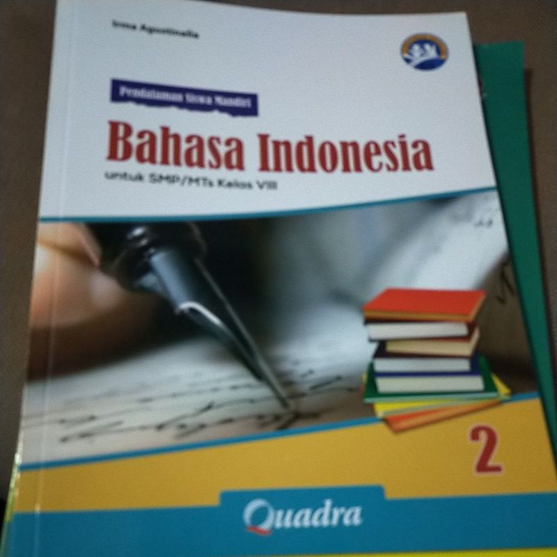 ORI buku pendalaman materi siswa bahasa Indonesia K13 kelas 8 penerbit Quadra