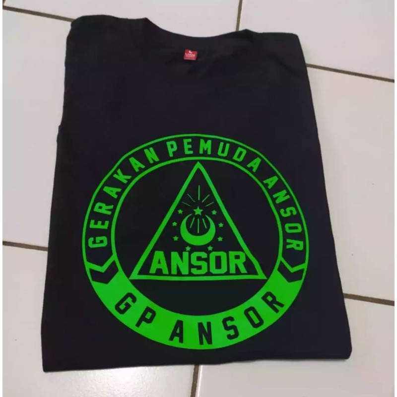 Kaos GP Ansor / Kaos Ormas GP Ansor / Kaos Santri / Kaos Distro Santri / Baju Santri