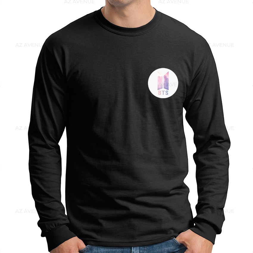 BAJU KAOS BTS Korean Group Bangtan Sonyeondan Kpop Long Sleeve Lengan Panjang XS-5XL T-Shirt T Shirt