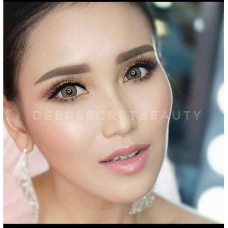 SOFTLENS PEAR BROWN/COKLAT.NORMAL/MINUS.ORIGINAL DREAMCOLOR made In KOREA