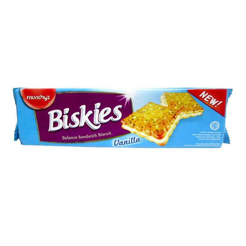 

Biskies Sandwich Vanila 108g