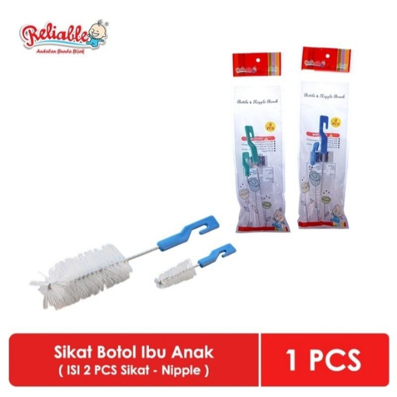 Reliable sikat botol bayi biasa dan putar bottle and nipple brush