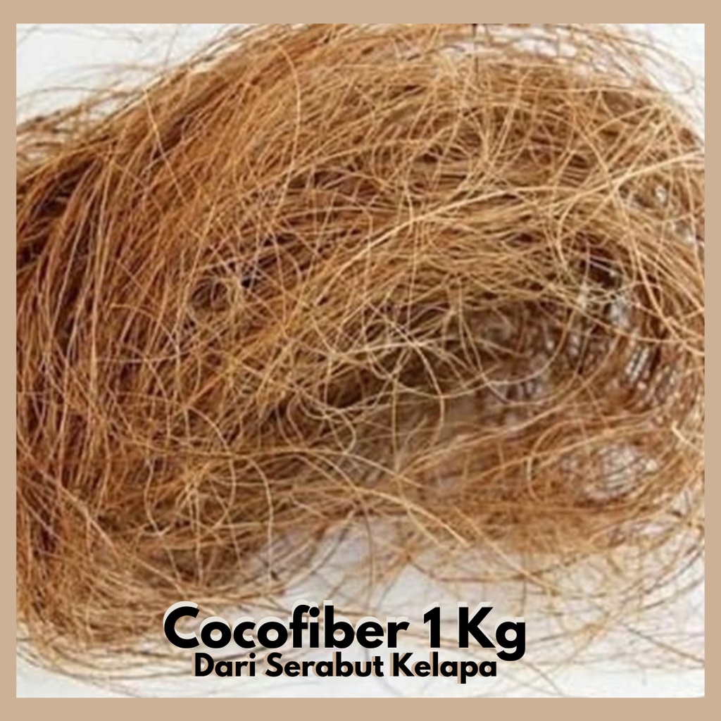 Cocofiber Coco Fiber Sabut Serabut Kelapa 1kg
