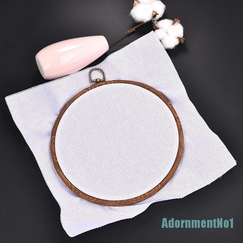 (AdornmentNo1) Set Frame Hoops Bulat Bahan Kayu Untuk Bordir / Jahit