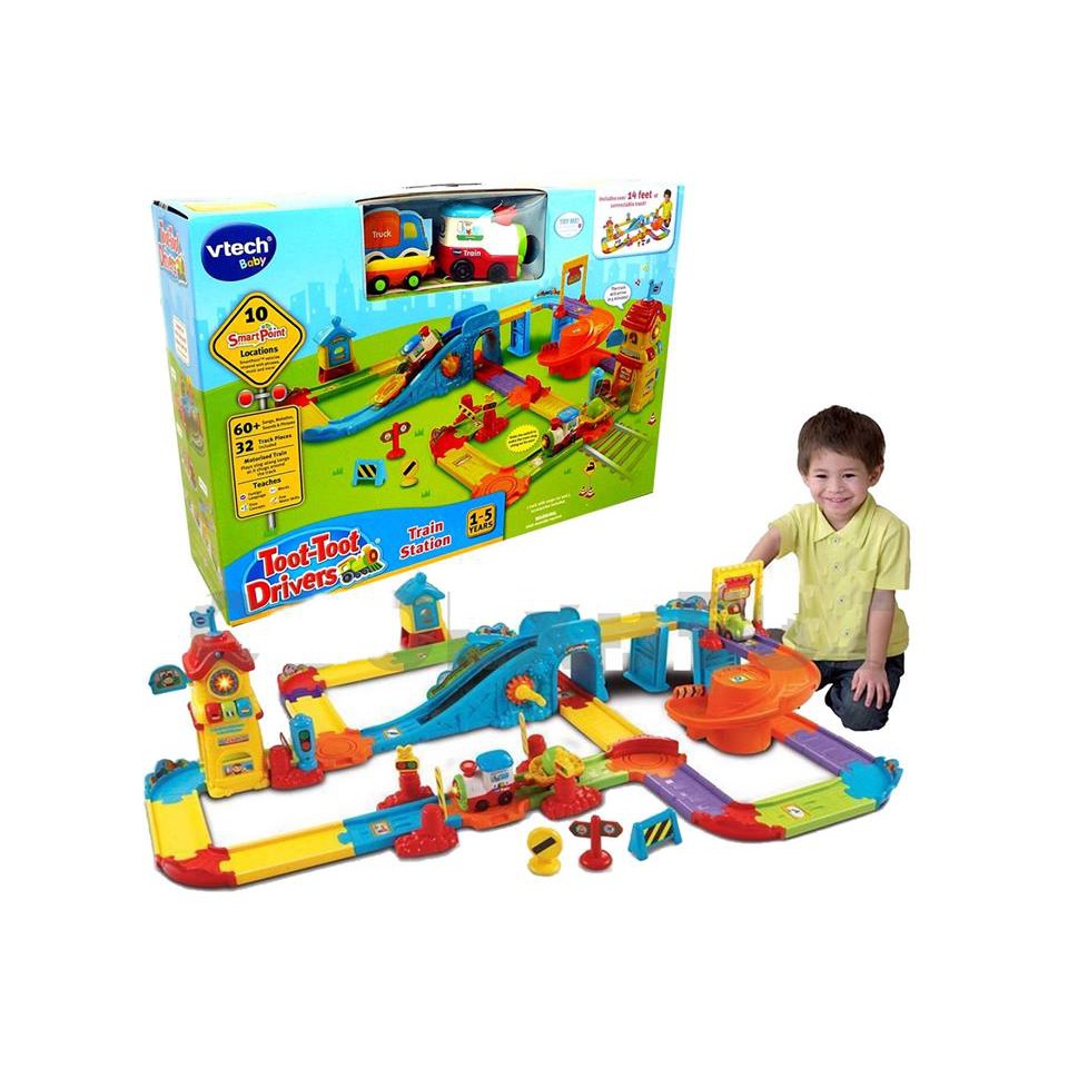MAINAN VTECH TOOT TOOT TRAIN STATION
